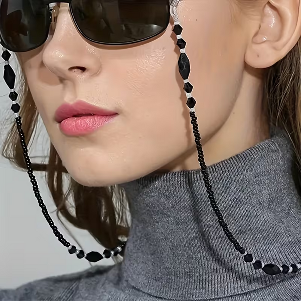 Stylish Beaded Eyeglasses Chain
