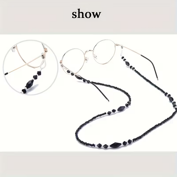 Stylish Beaded Eyeglasses Chain