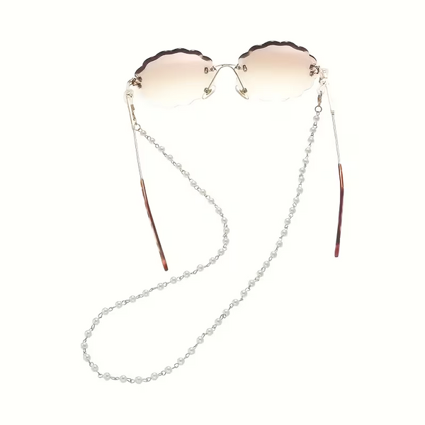 Vintage Pearl Eyeglasses Chain for Women — Anti-Lost Stylish Glasses Strap