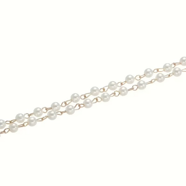 Vintage Pearl Eyeglasses Chain for Women — Anti-Lost Stylish Glasses Strap