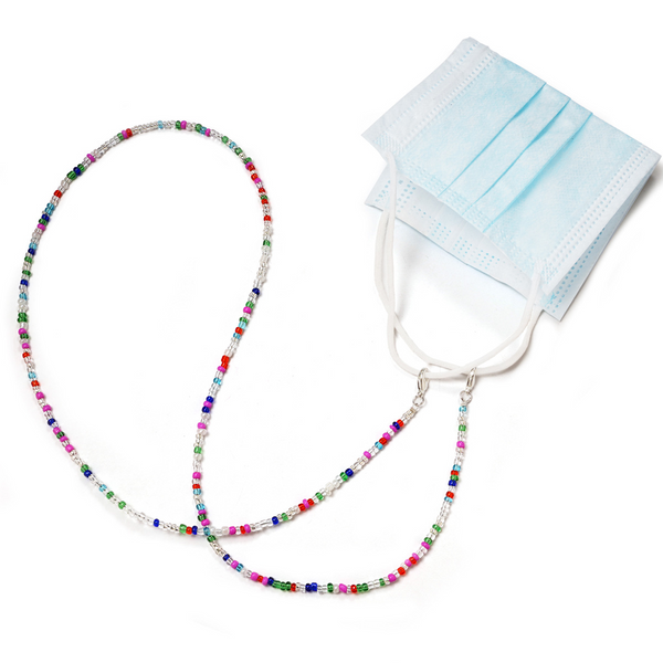 Colorful Seed Bead Anti-Slip Eyeglasses Chain