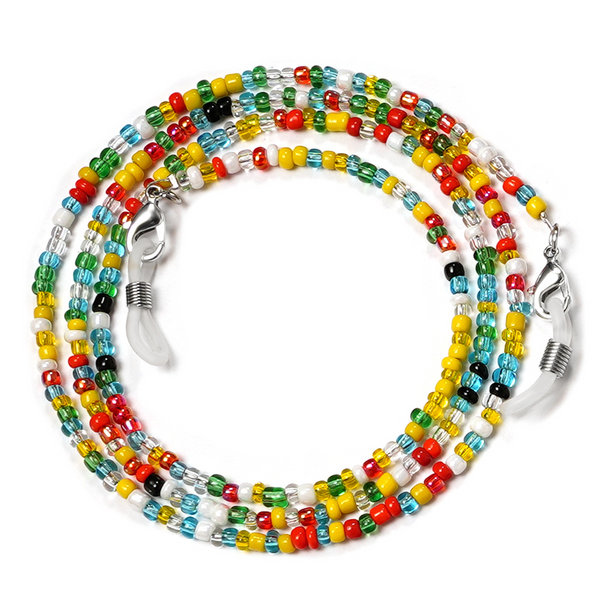 Colorful Seed Bead Anti-Slip Eyeglasses Chain