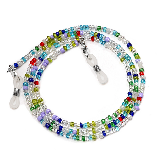 Colorful Seed Bead Anti-Slip Eyeglasses Chain