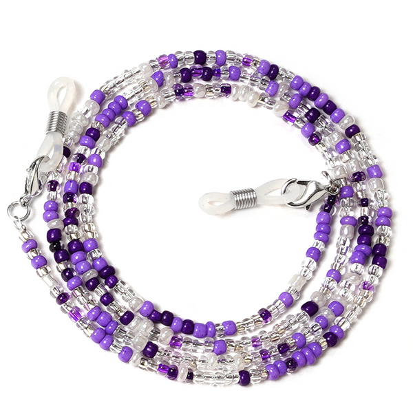 Colorful Seed Bead Anti-Slip Eyeglasses Chain