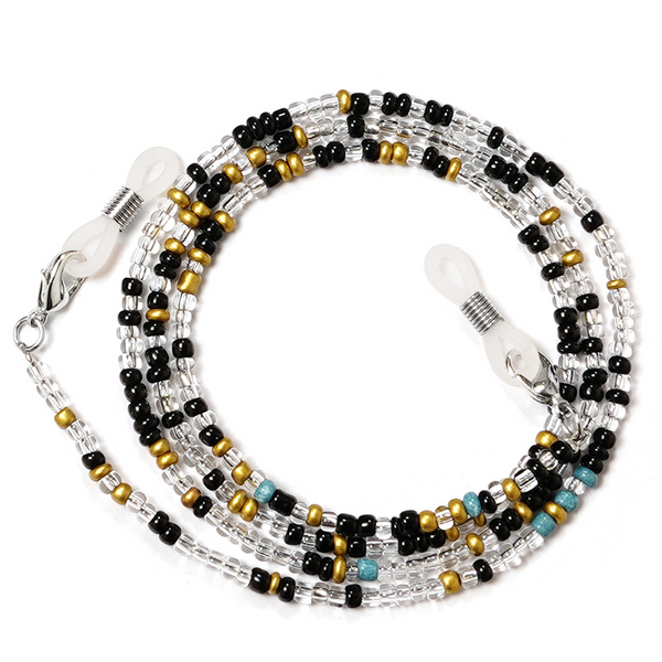 Colorful Seed Bead Anti-Slip Eyeglasses Chain