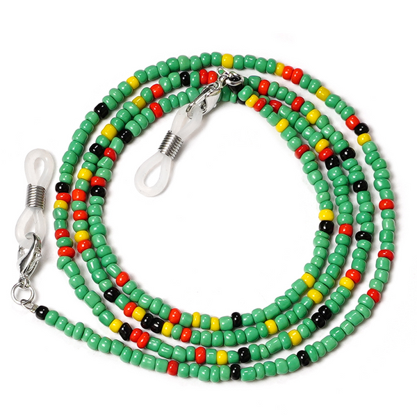 Colorful Seed Bead Anti-Slip Eyeglasses Chain