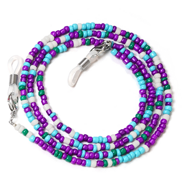 Colorful Seed Bead Anti-Slip Eyeglasses Chain