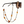 Maillard Style Amber Glasses Chain