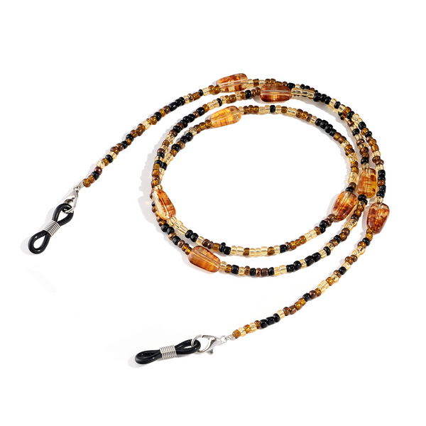 Maillard Style Amber Glasses Chain